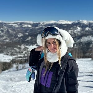 No Bad Day Bunny Hood for Ski / Snowboarding